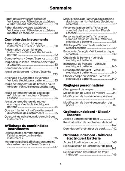 2026 Ford Tourneo Courier/Transit Courier Owner's Manual | French