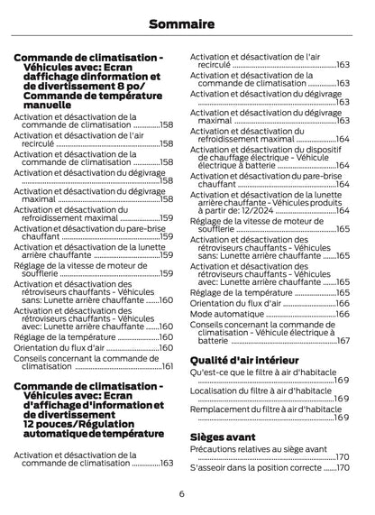 2026 Ford Tourneo Courier/Transit Courier Owner's Manual | French