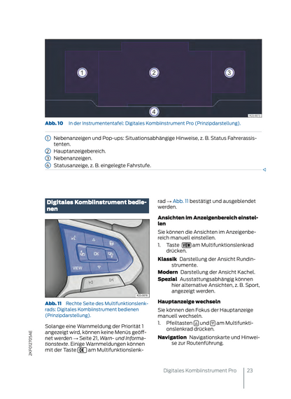 2024 Ford Tourneo Connect/Transit Connect Owner's Manual | German