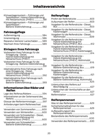 2026 Ford Tourneo Custom/Transit Custom Owner's Manual | German