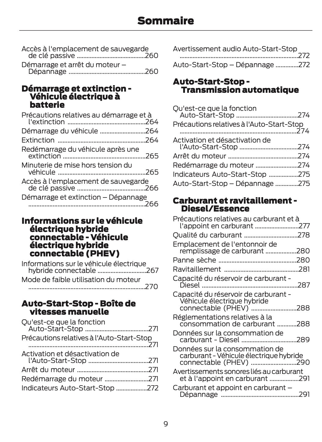 2026 Ford Tourneo Custom/Transit Custom Owner's Manual | French