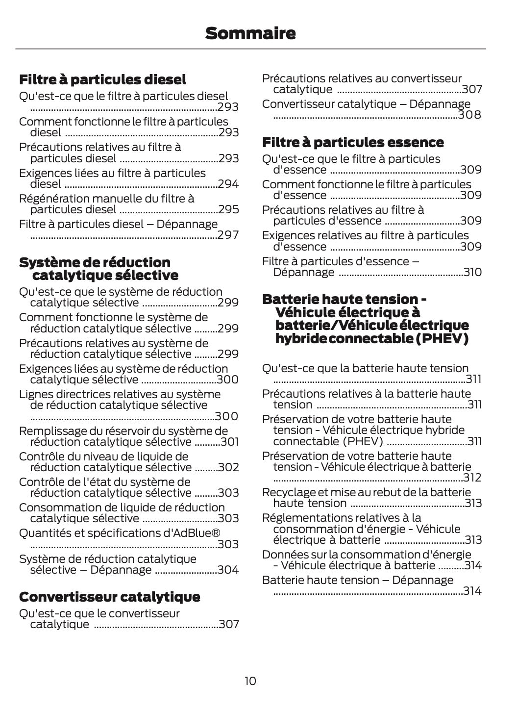 2026 Ford Tourneo Custom/Transit Custom Owner's Manual | French