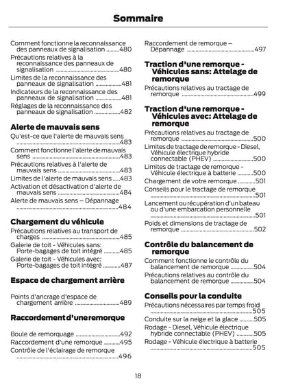 2026 Ford Tourneo Custom/Transit Custom Owner's Manual | French