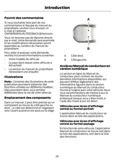 2026 Ford Tourneo Custom/Transit Custom Owner's Manual | French