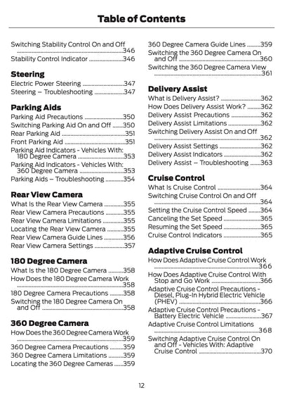 2026 Ford Tourneo Custom/Transit Custom Owner's Manual | English