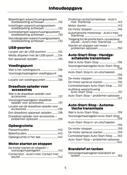 2024 Ford Tourneo Courier/Transit Courier Gebruikershandleiding | Nederlands