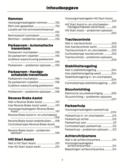 2024 Ford Tourneo Courier/Transit Courier Gebruikershandleiding | Nederlands