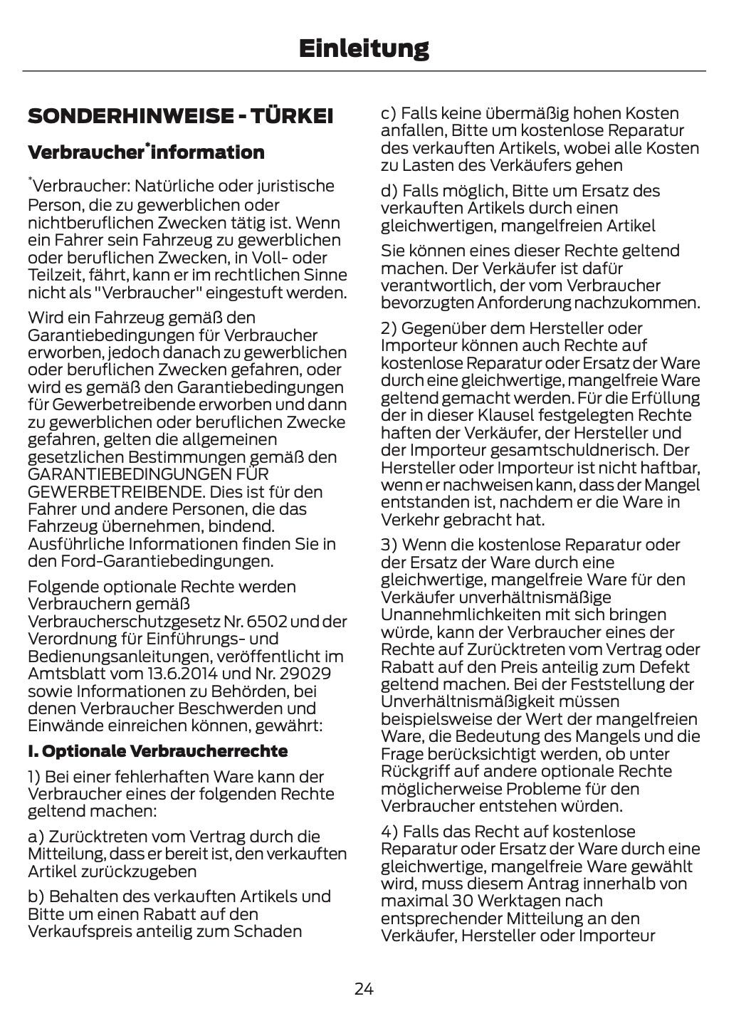 2026 Ford Transit Owner's Manual | German