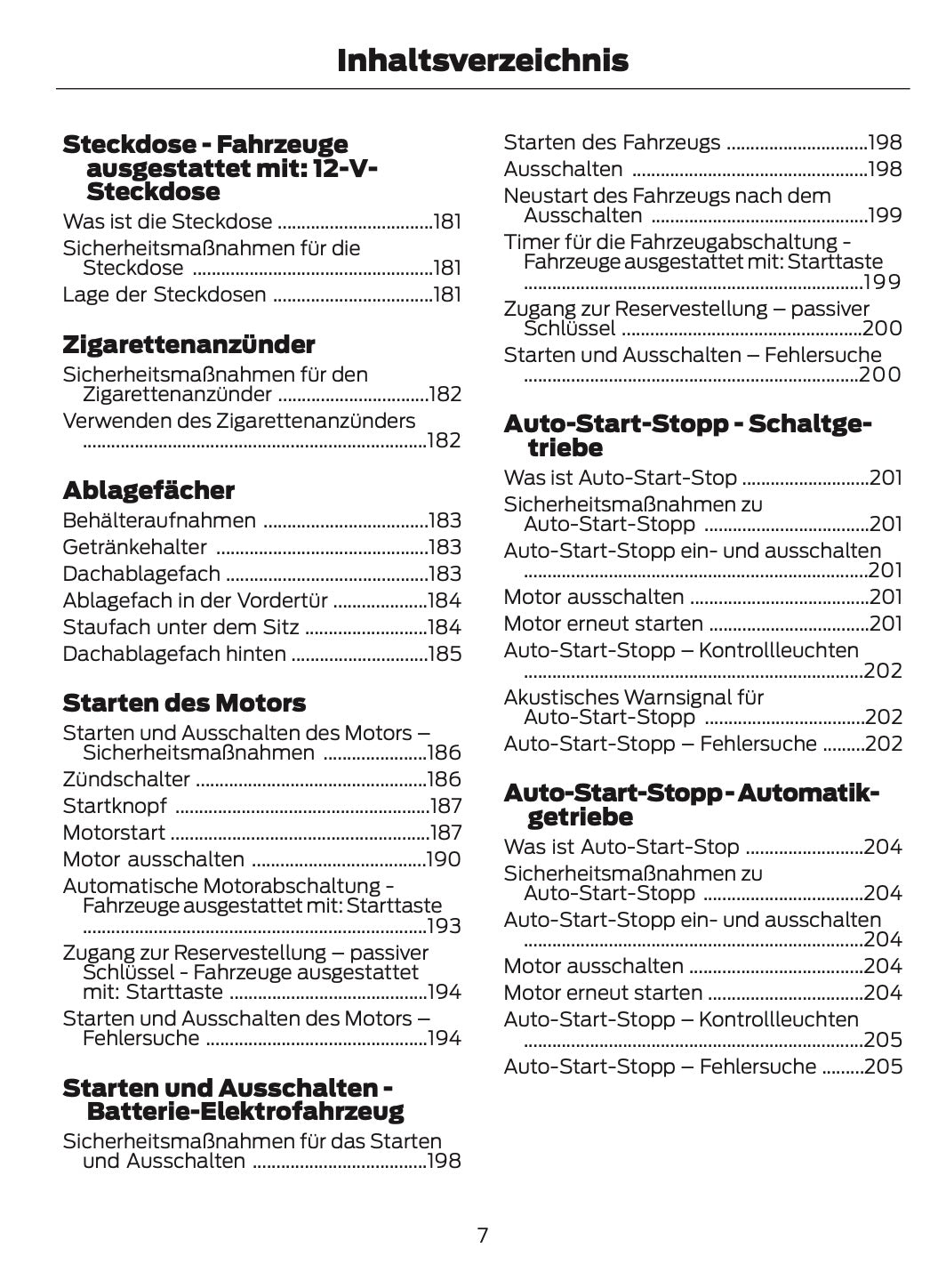 2026 Ford Transit Owner's Manual | German