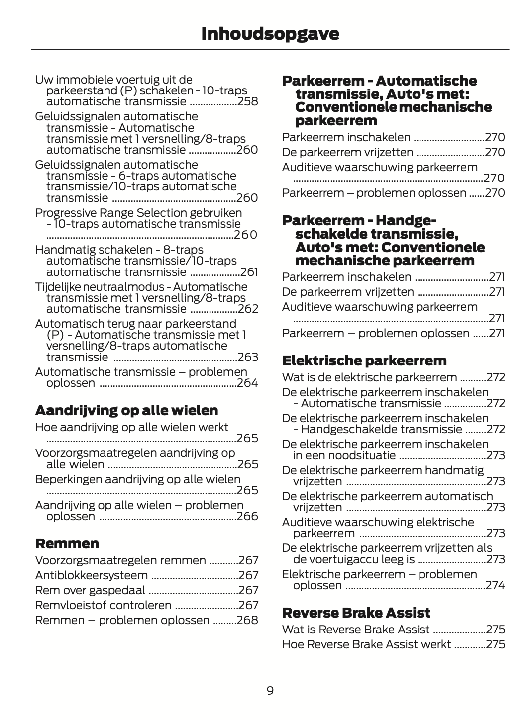 2024-2025 Ford Transit Gebruikershandleiding | Nederlands