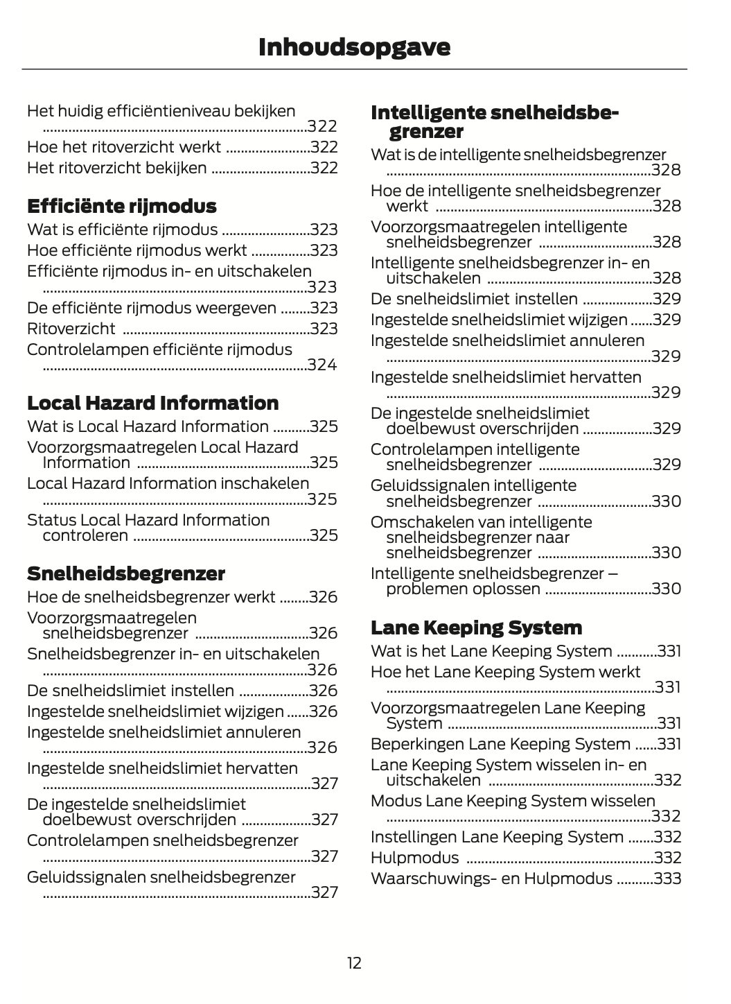 2024-2025 Ford Transit Gebruikershandleiding | Nederlands