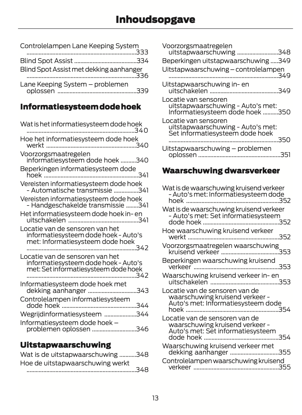 2024-2025 Ford Transit Gebruikershandleiding | Nederlands