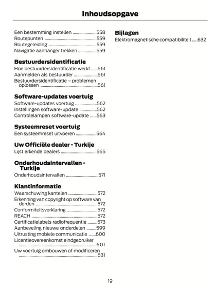 2024-2025 Ford Transit Gebruikershandleiding | Nederlands