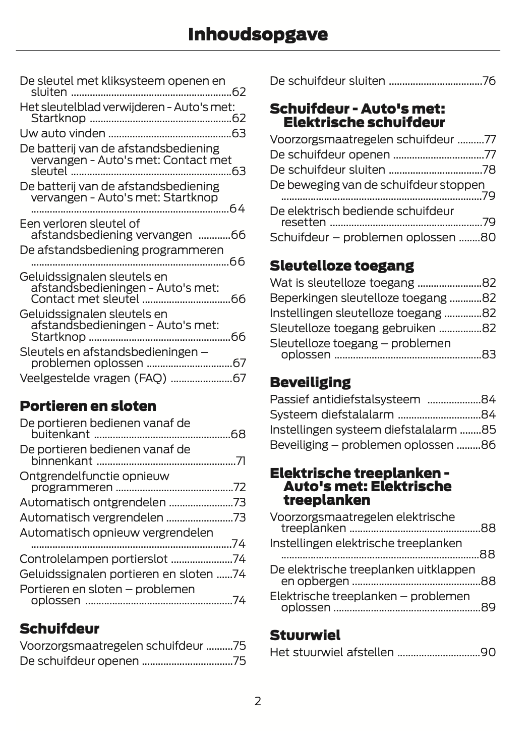 2024-2025 Ford Transit Gebruikershandleiding | Nederlands