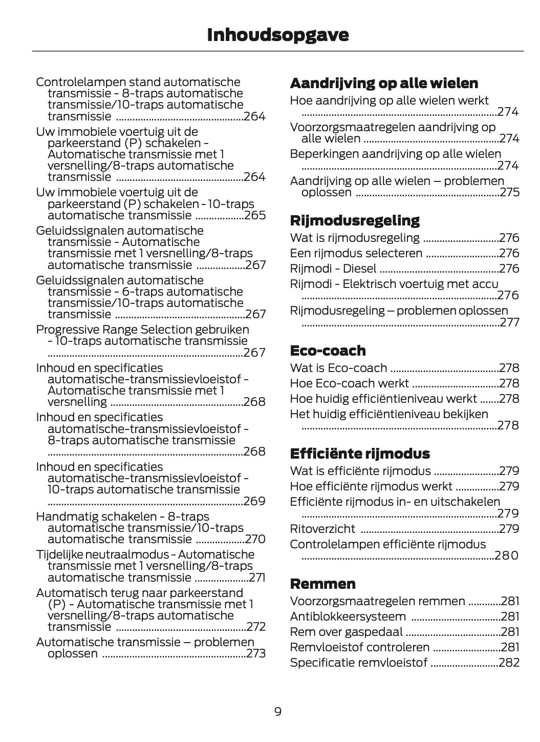 2026 Ford Transit Owner's Manual | Dutch