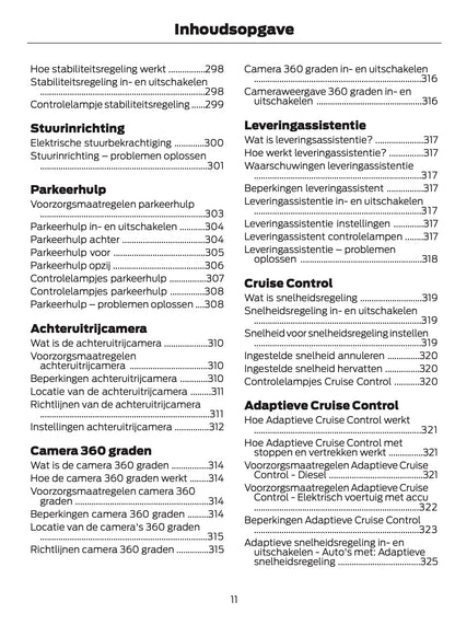 2026 Ford Transit Owner's Manual | Dutch