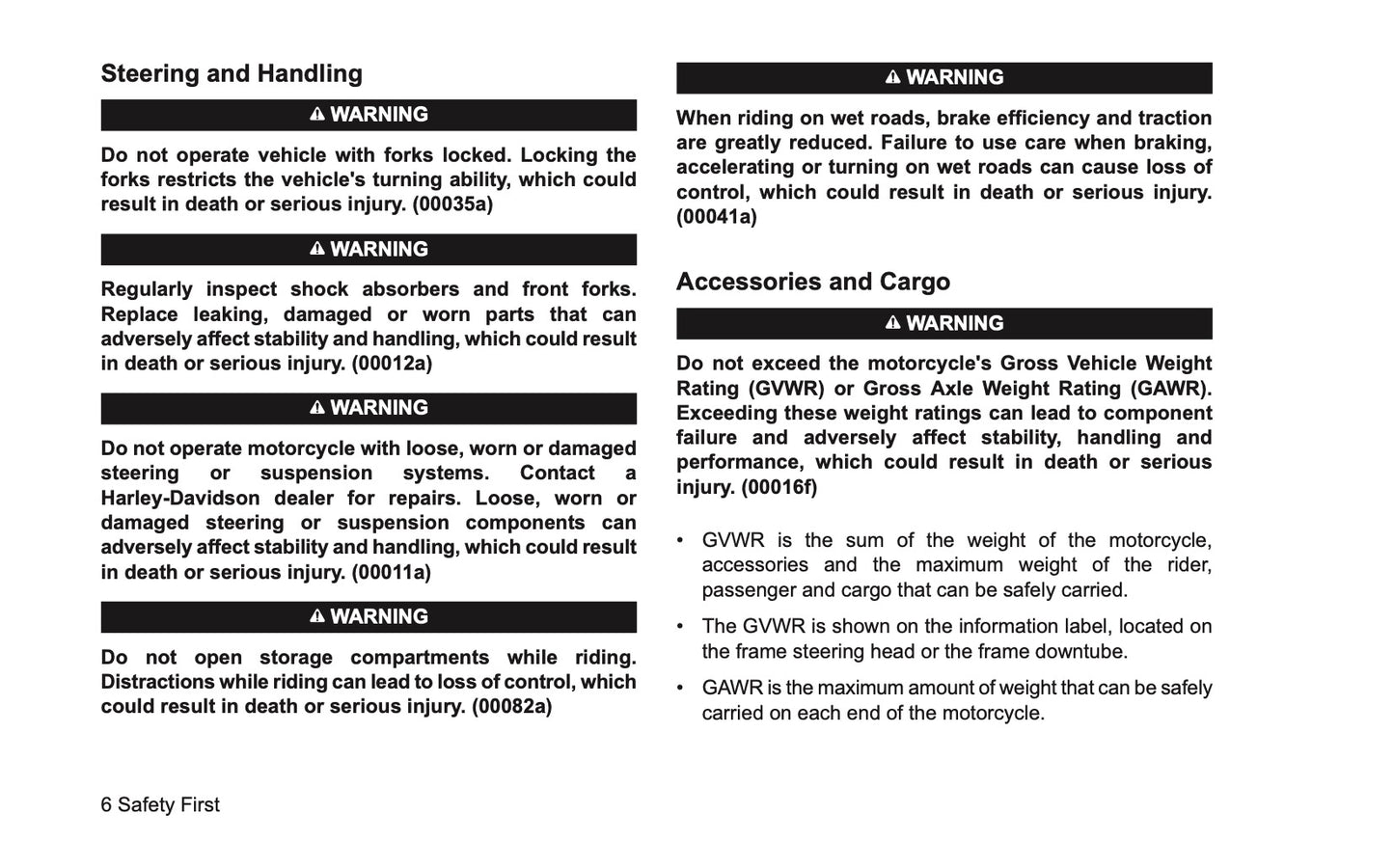 2025 Harley-Davidson FLTRXSE Owner's Manual | English US