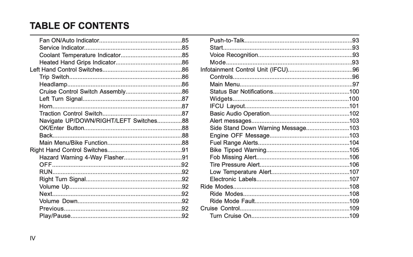 2025 Harley-Davidson FLTRXSE Owner's Manual | English US