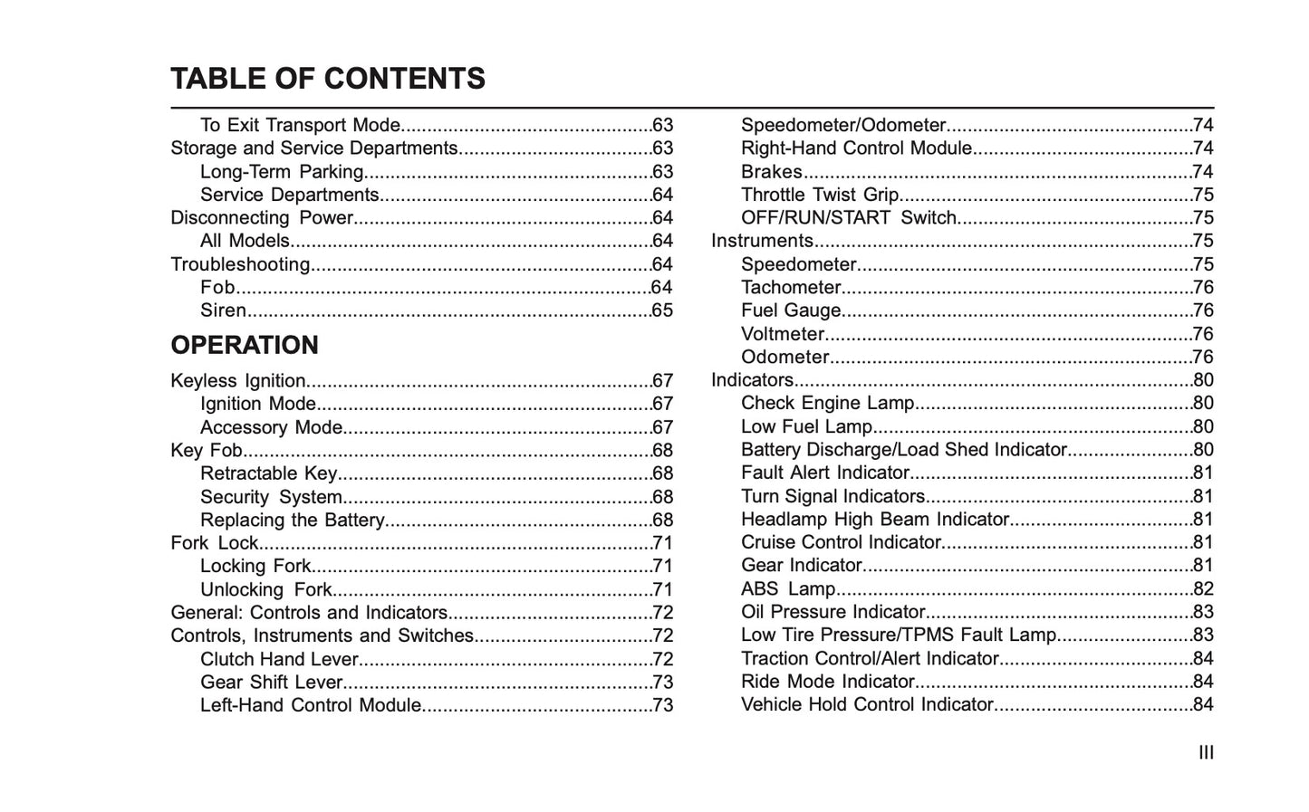 2026 Harley-Davidson FLTRXSTSE Owner's Manual | English US