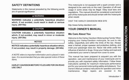 2017 Harley-Davidson FXSE Owner's Manual | English