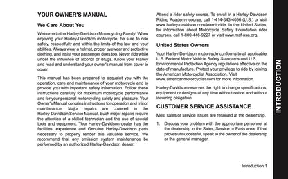 2022 Harley-Davidson Pan America Owner's Manual | English US