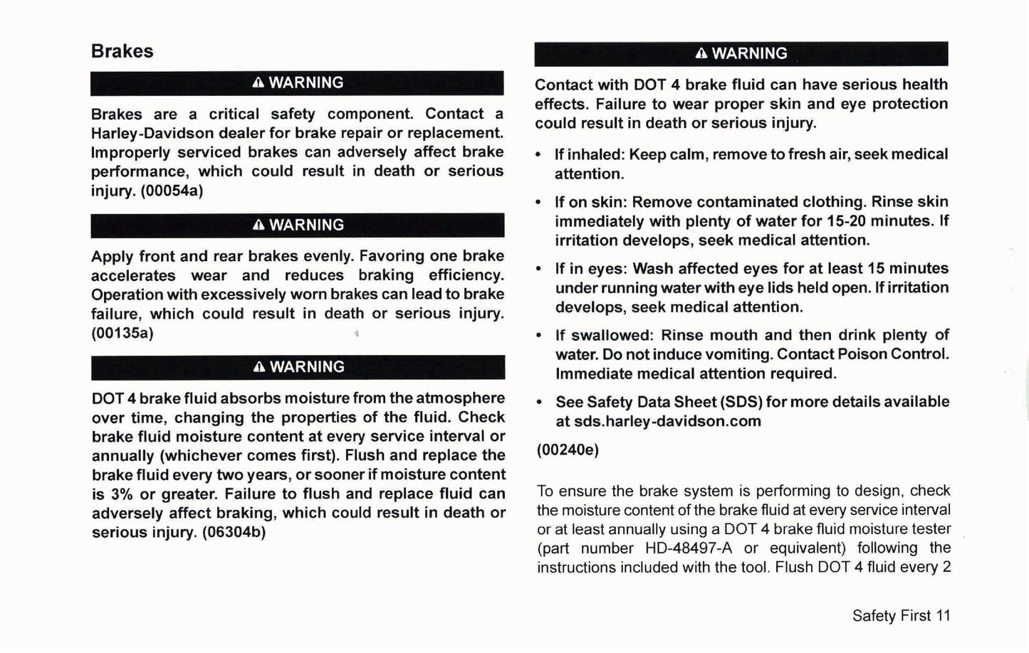 2022 Harley-Davidson Police Models Owner's Manual | English
