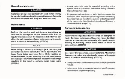 2022 Harley-Davidson Police Models Owner's Manual | English