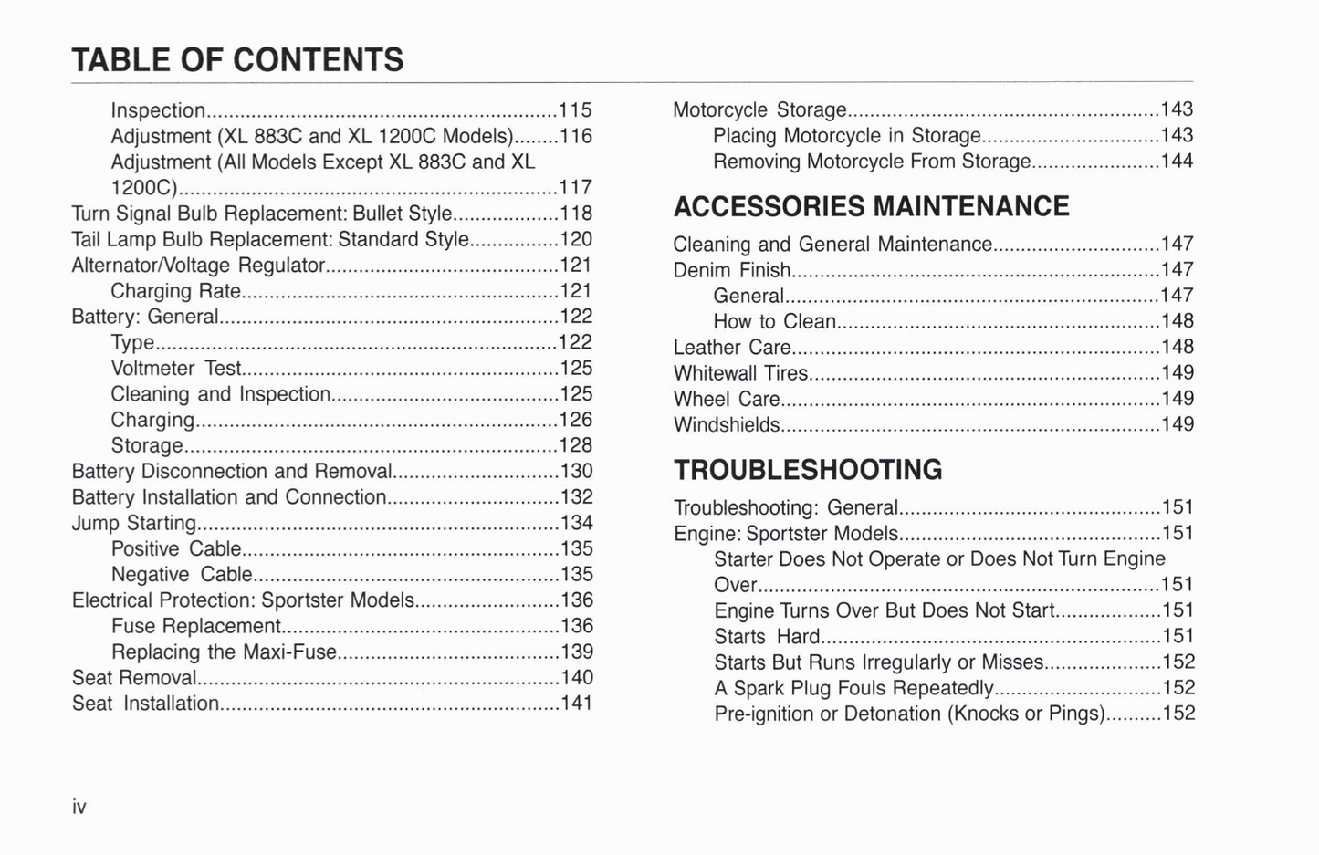 2008 Harley-Davidson Sportster Owner's Manual | English