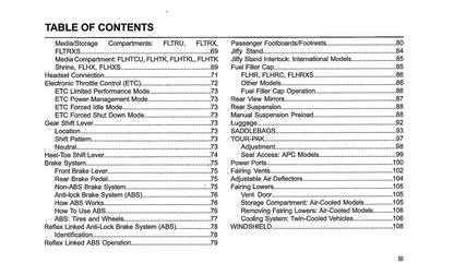 2018 Harley-Davidson Touring Owner's Manual | English