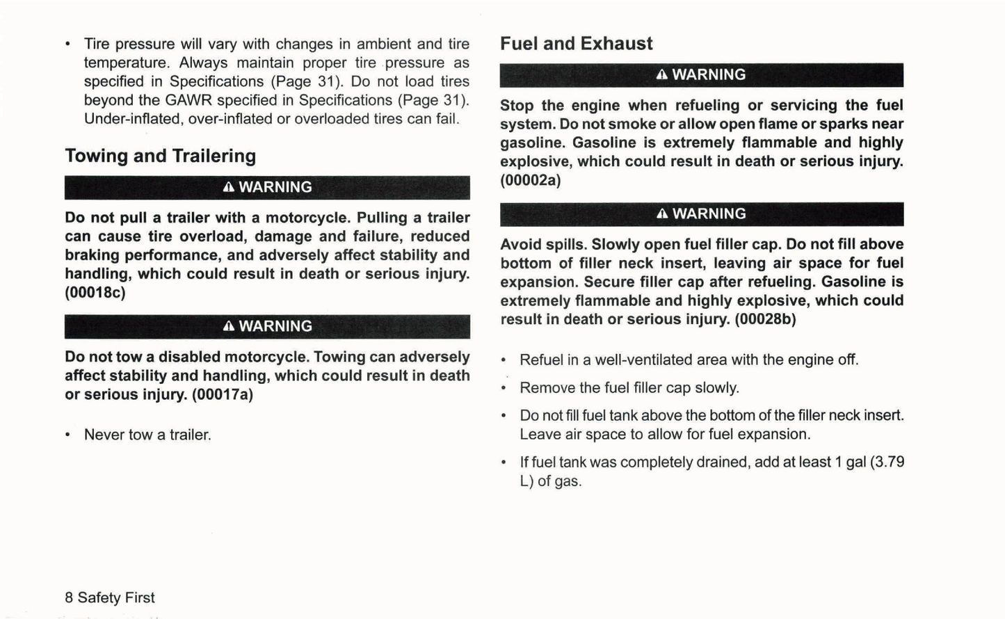 2022 Harley-Davidson Trike Owner's Manual | English