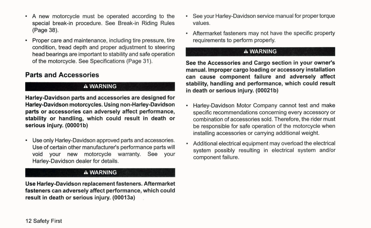 2022 Harley-Davidson Trike Owner's Manual | English