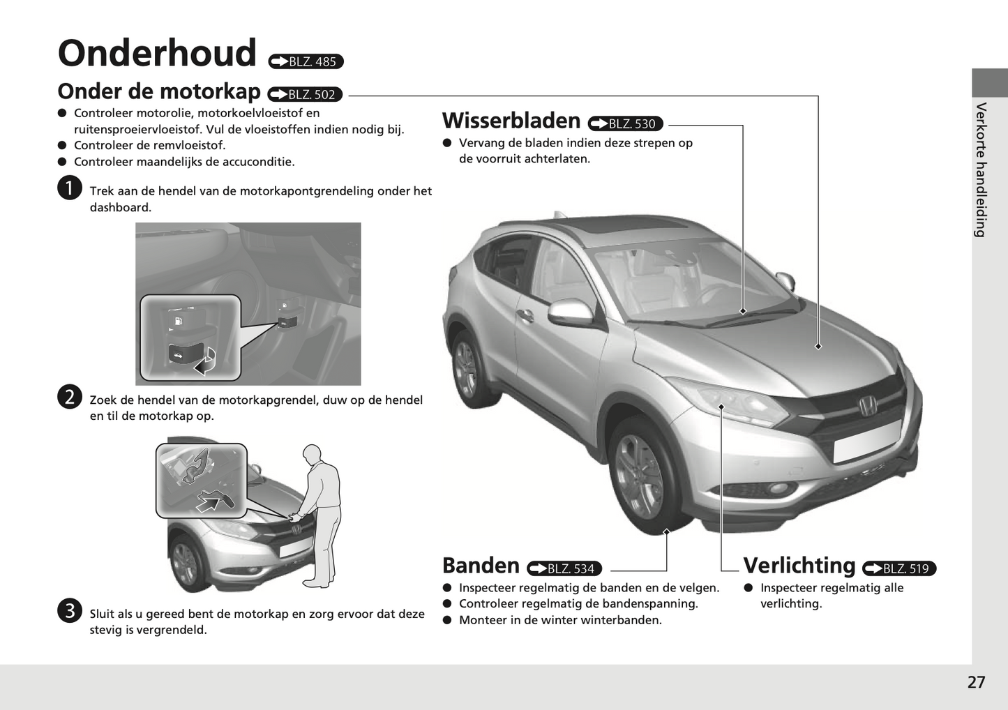 2017-2018 Honda HR-V Owner's Manual | Dutch