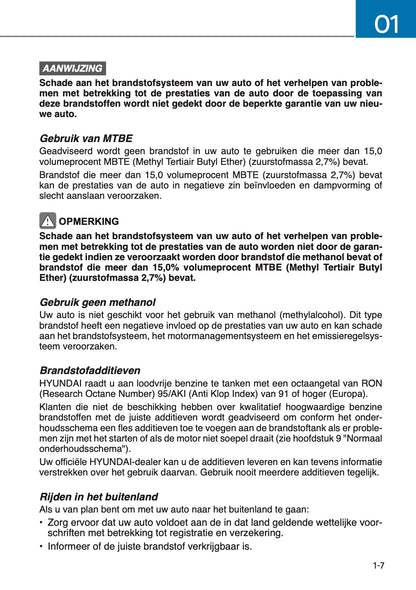 2025 Hyundai i10 Owner's Manual | Dutch