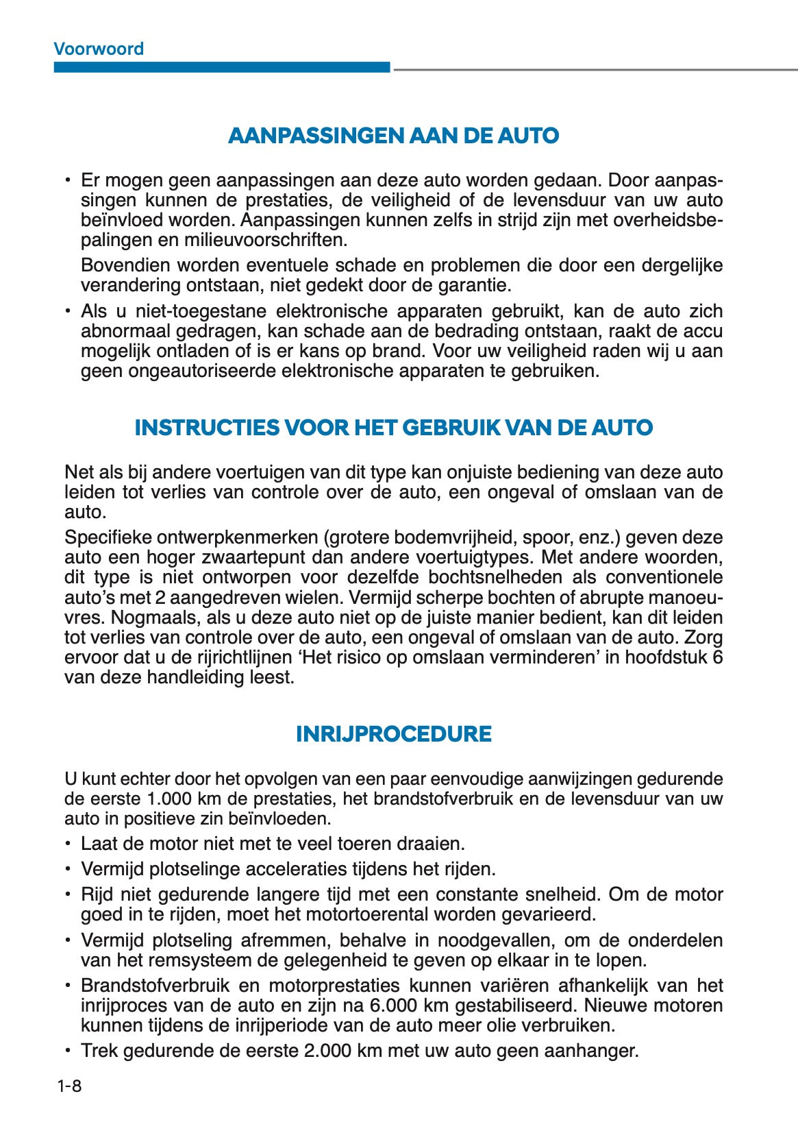 2025 Hyundai i10 Owner's Manual | Dutch