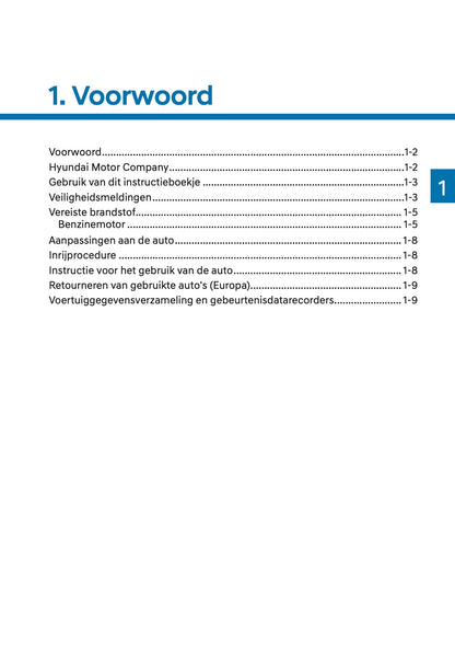 2025 Hyundai i10 Owner's Manual | Dutch