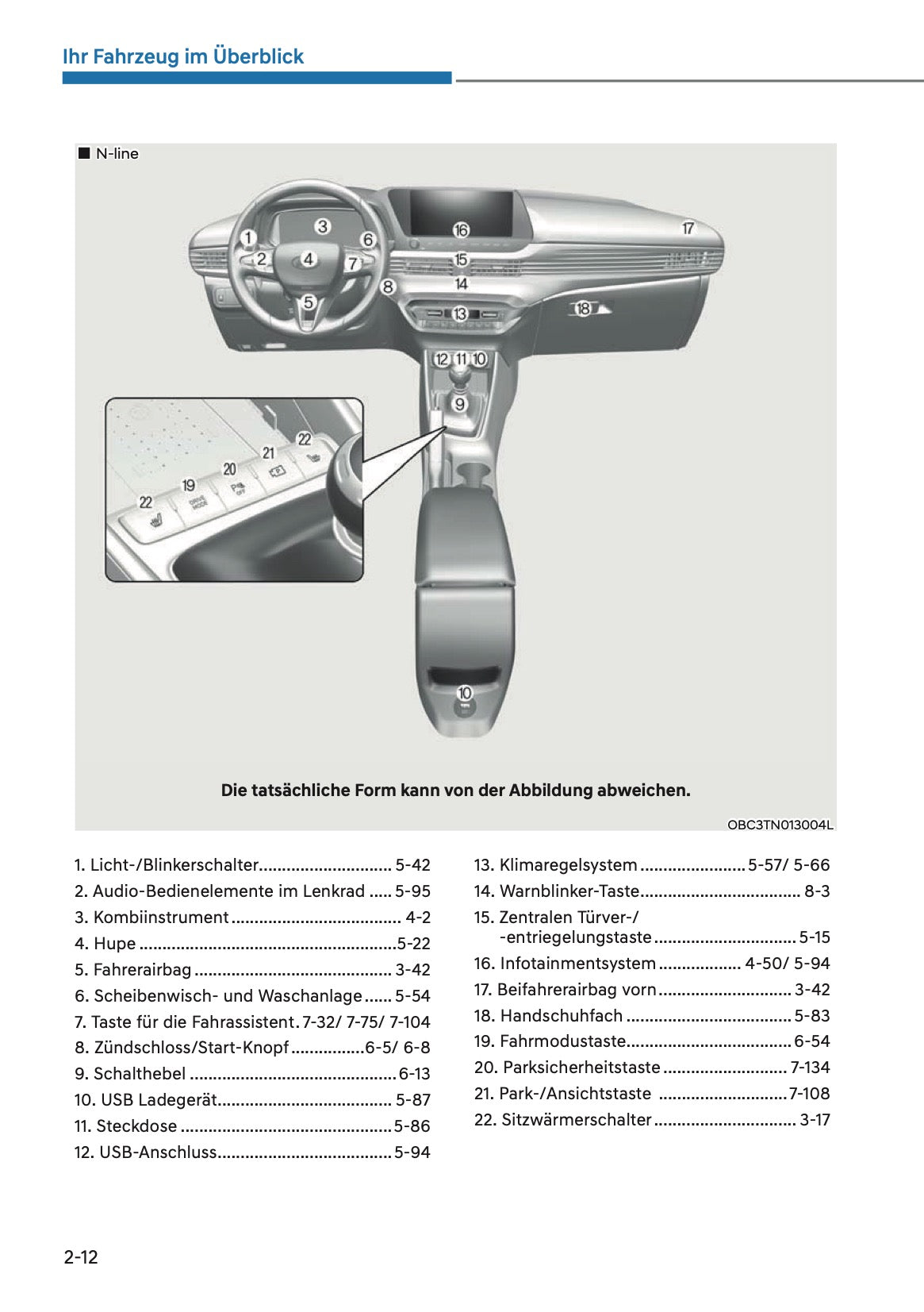2025 Hyundai i20/Bayon Bedienungsanleitung | Deutsch