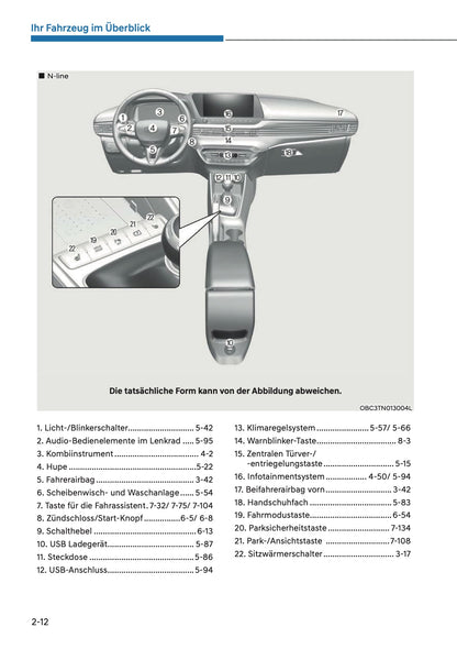 2025 Hyundai i20/Bayon Bedienungsanleitung | Deutsch
