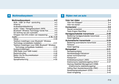 2017-2018 Hyundai i20 Owner's Manual | Dutch