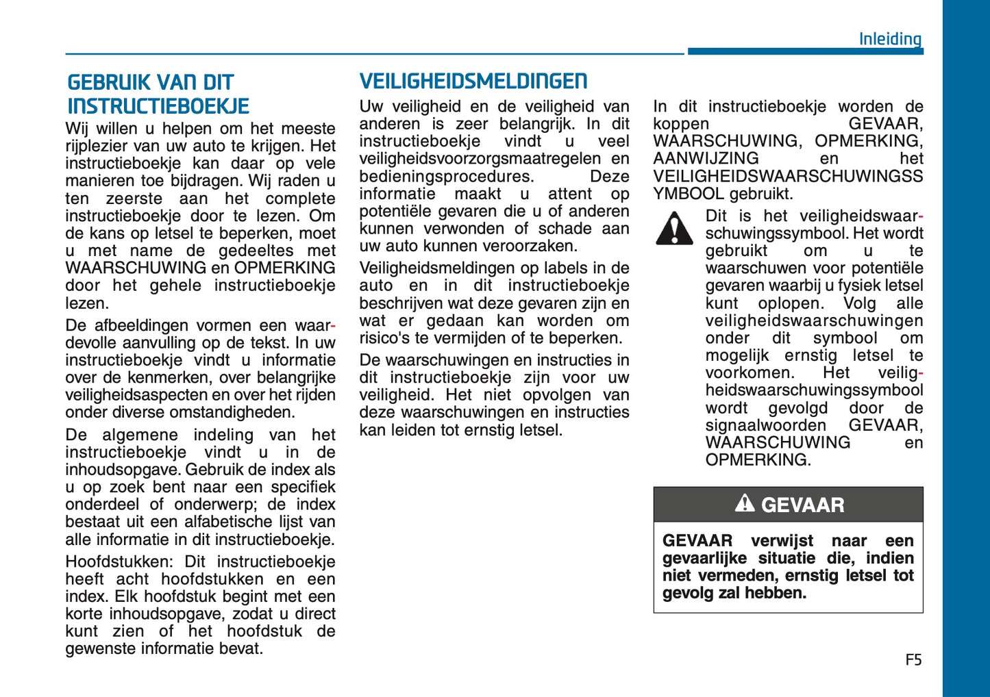2026 Hyundai i30 Owner's Manual | Dutch
