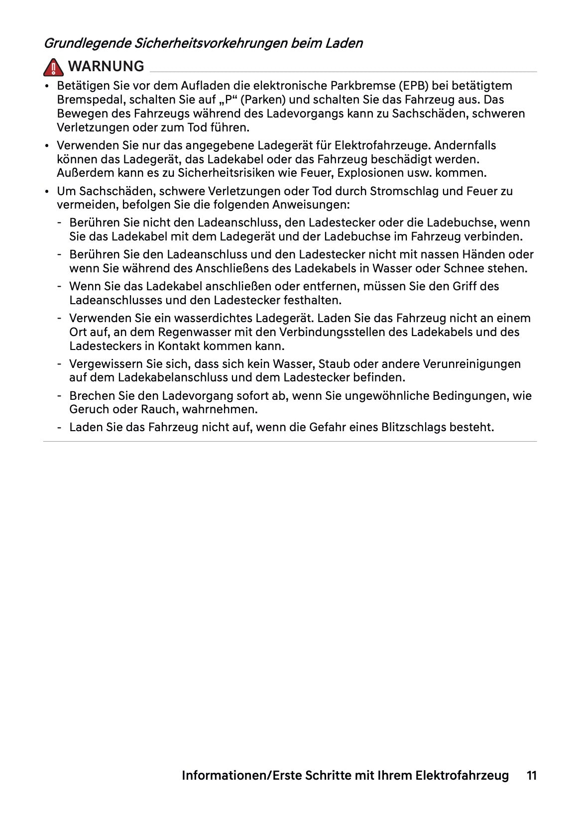 2027 Hyundai Inster Bedienungsanleitung | Deutsch