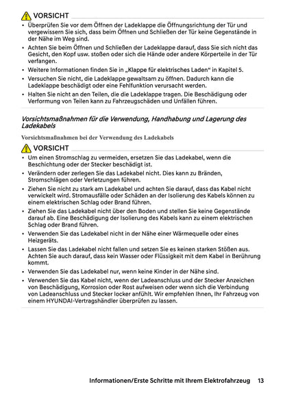 2027 Hyundai Inster Bedienungsanleitung | Deutsch