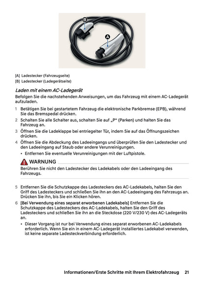 2027 Hyundai Inster Bedienungsanleitung | Deutsch
