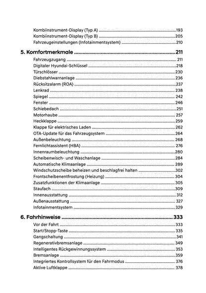 2027 Hyundai Inster Bedienungsanleitung | Deutsch