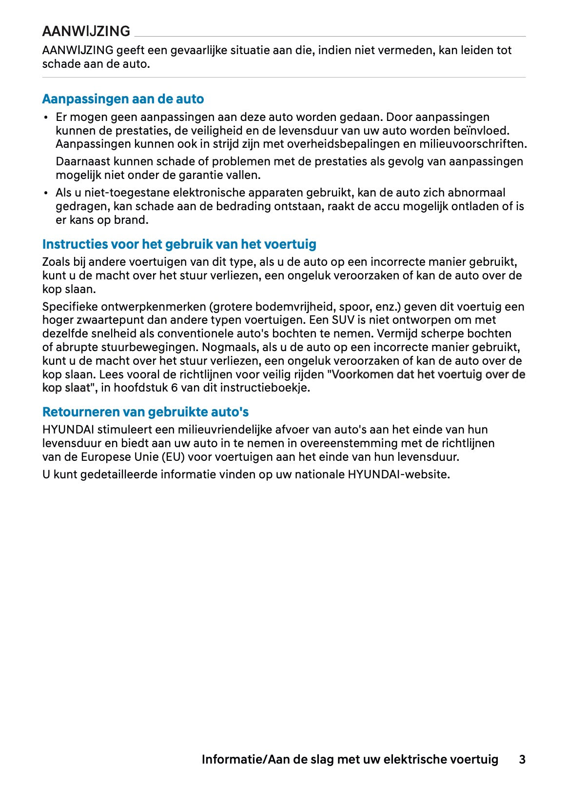 2026 Hyundai Inster Owner's Manual | Dutch