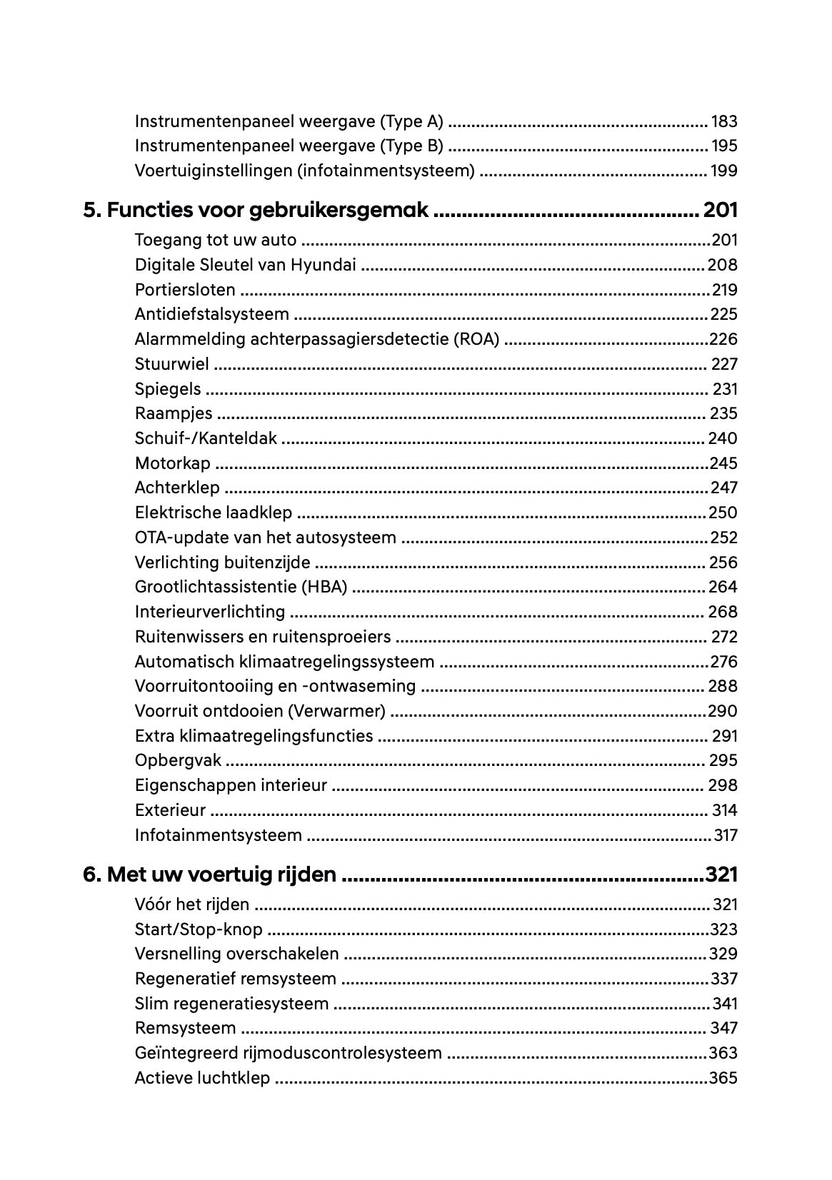 2026 Hyundai Inster Owner's Manual | Dutch