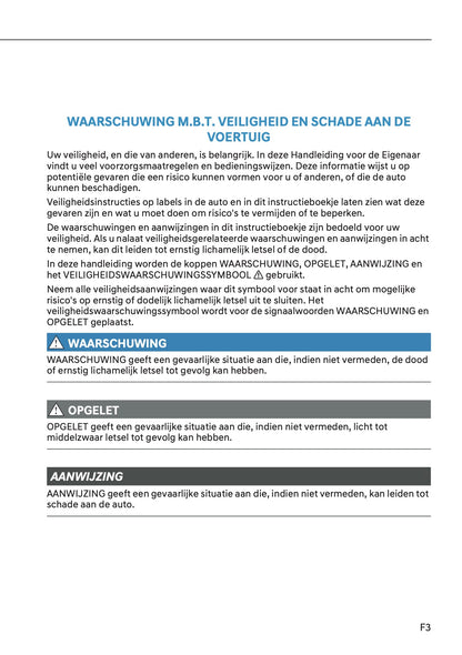 2026-2027 Hyundai Ioniq 3 Owner's Manual | Dutch
