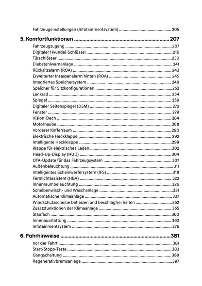 2025 Hyundai Ioniq 5 Owner's Manual | German