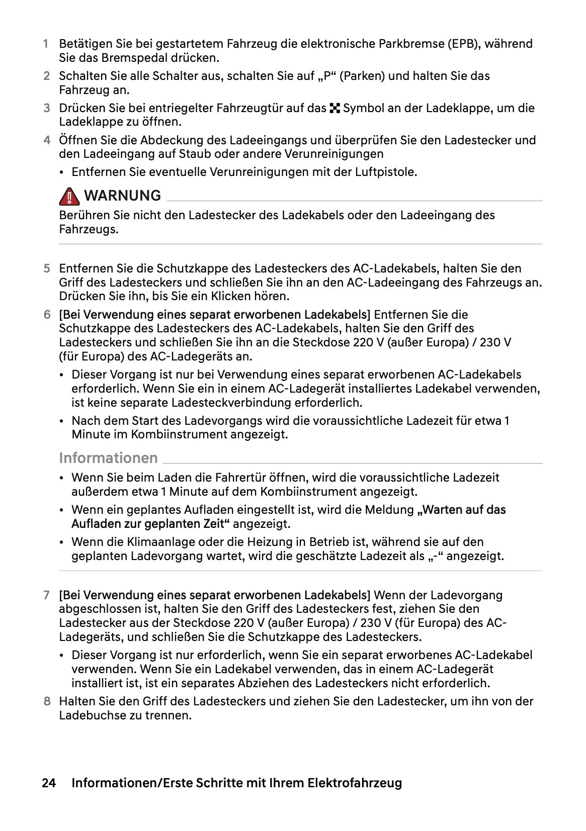 2025 Hyundai Ioniq 5 Owner's Manual | German