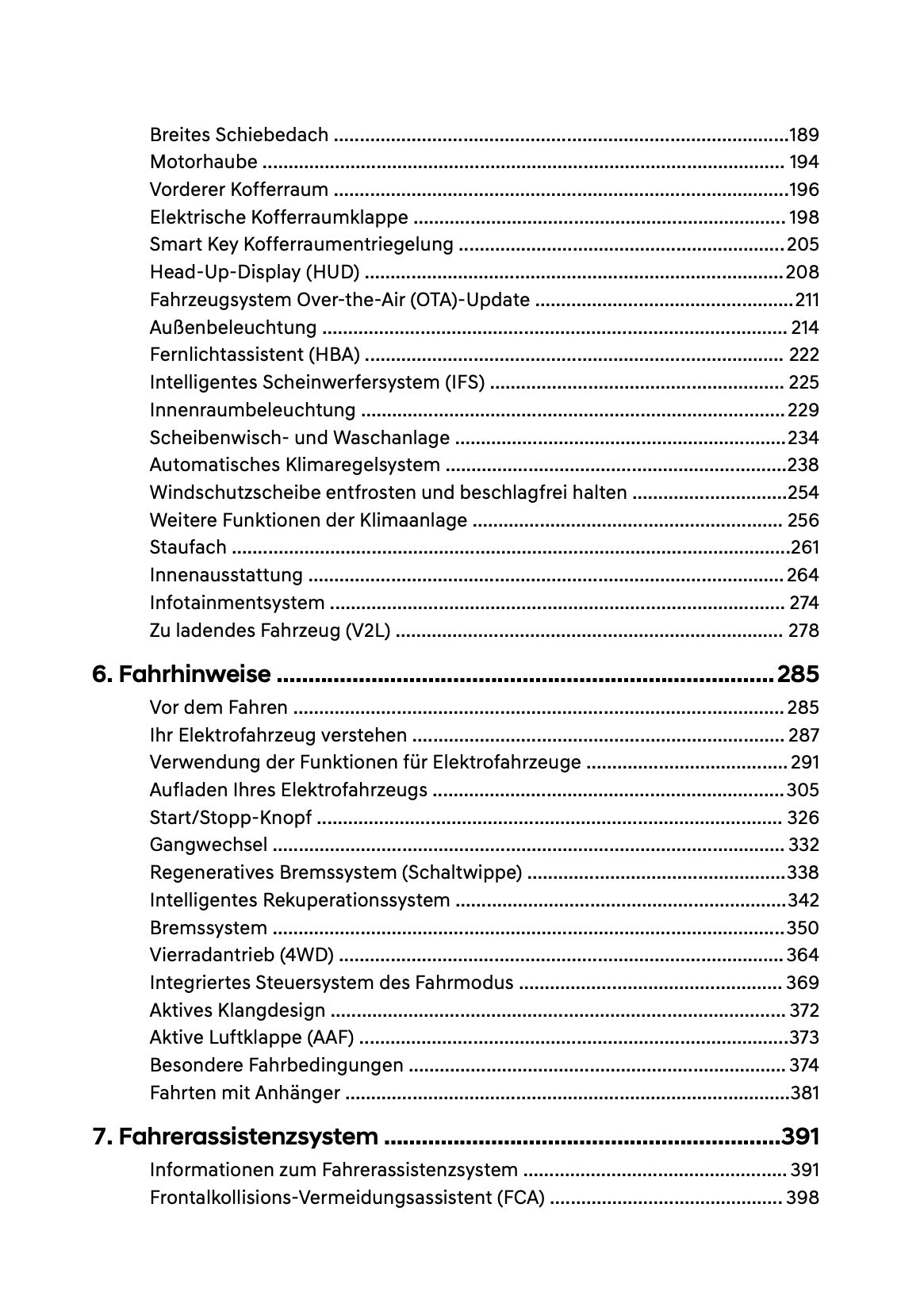 2026 Hyundai Ioniq 6 Owner's Manual | German