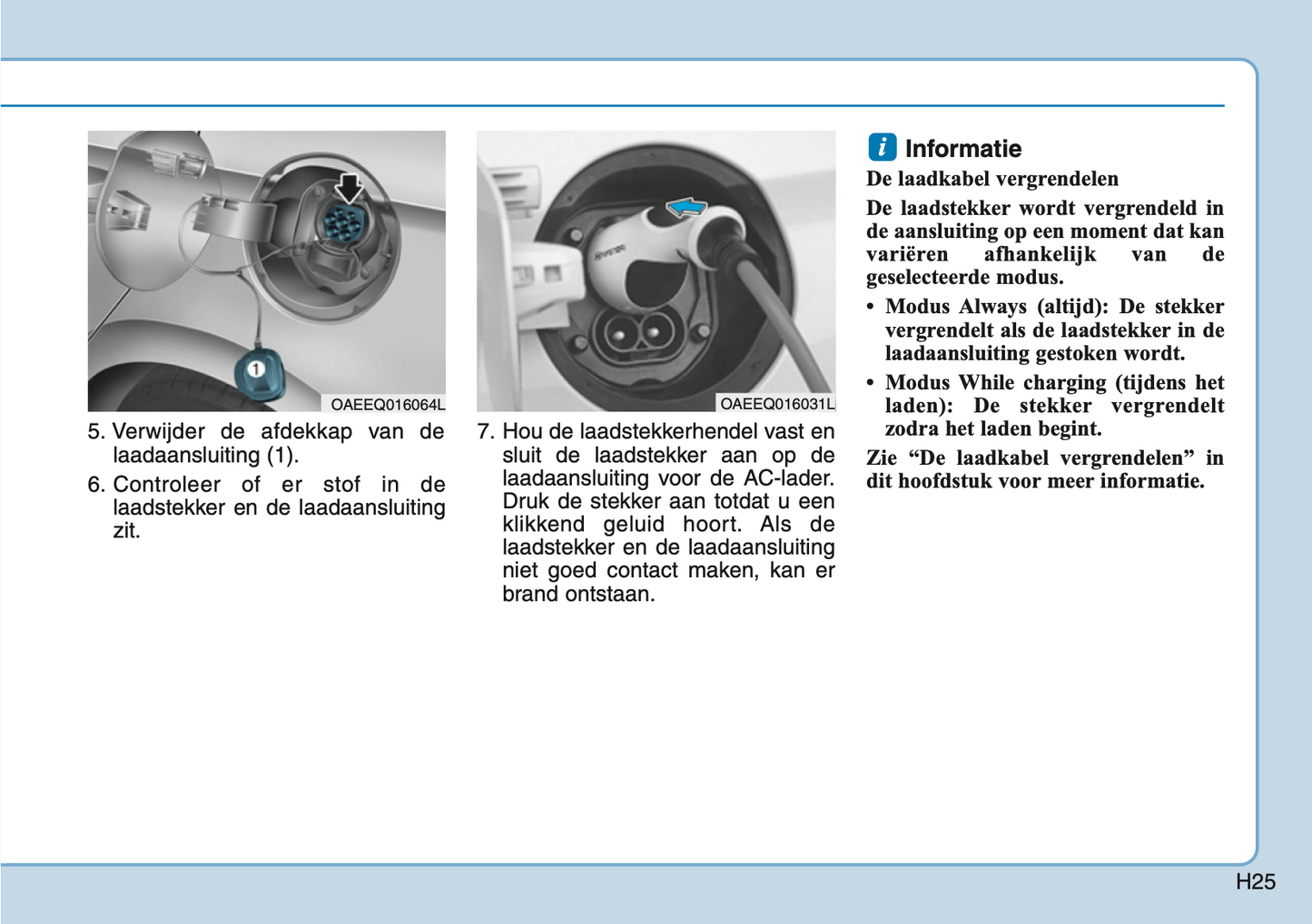 2020-2021 Hyundai Ioniq Electric Gebruikershandleiding | Nederlands